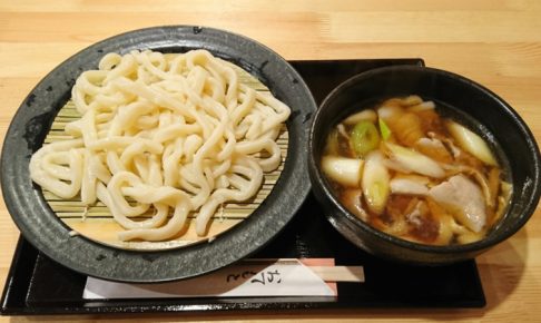 肉汁うどん　かき氷　椛屋